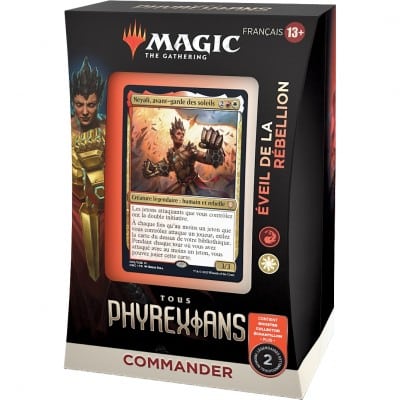 Eveil de la Rébellion - Blanc / Rouge - Tous Phyrexians - Deck Commander FR