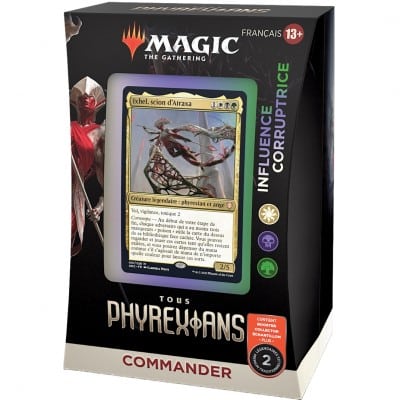 Influence Corruptrice - Blanc / Vert / Noir  - Tous Phyrexians - Deck Commander FR