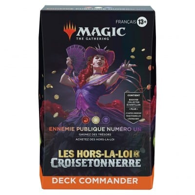 36504-jeux-de-cartes-a-collectionner-magic-the-gathering-deck-1-1.jpg Ennemie publique numéro un - Les hors-la-loi de Croisetonnerre - Deck Commander FR