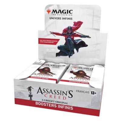36581-jeux-de-cartes-a-collectionner-magic-the-gathering-boite-de-boosters Univers Infinis : Assassin's Creed - Display de Boosters de jeu - FR