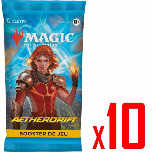 Aetherdrift - Booster de Jeu - Lot de 10 Boosters EN