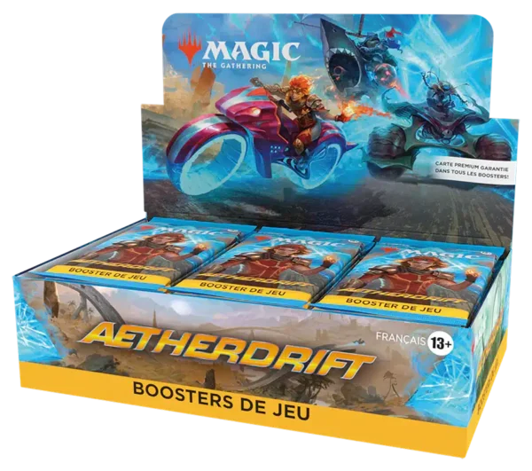 Aetherdrift - Display de Boosters de jeu - EN