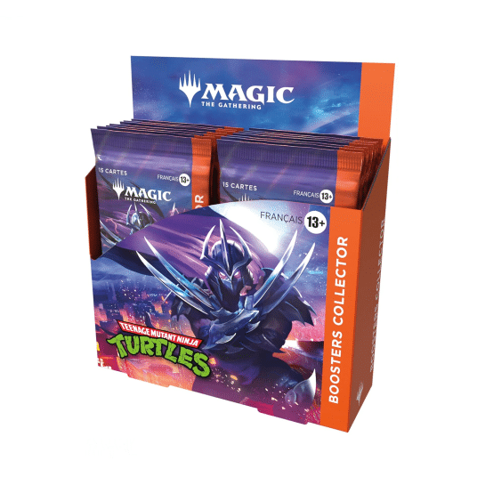 Teenage Mutant Ninja Turtles - Display de boosters Collector - FR