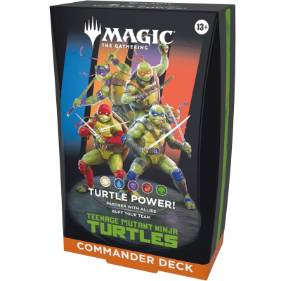Teenage Mutant Ninja Turtles - Deck Commander - Puissance des Tortues ! - FR