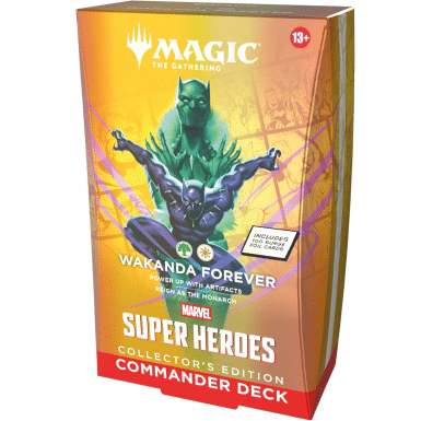 Deck Commander Collector -Marvel Super Heroes - Wakanda pour Toujours - EN