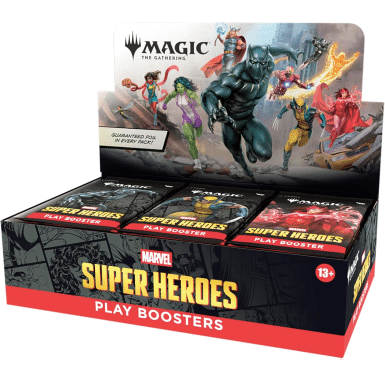 Marvel Super Heroes – Display de 30 boosters – EN